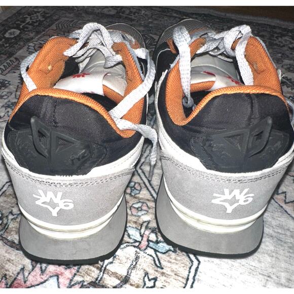 W6YZ jet-m. sneakers with ultra-lightweight sole black-grey-white Men’s 10 - Picture 4 of 6